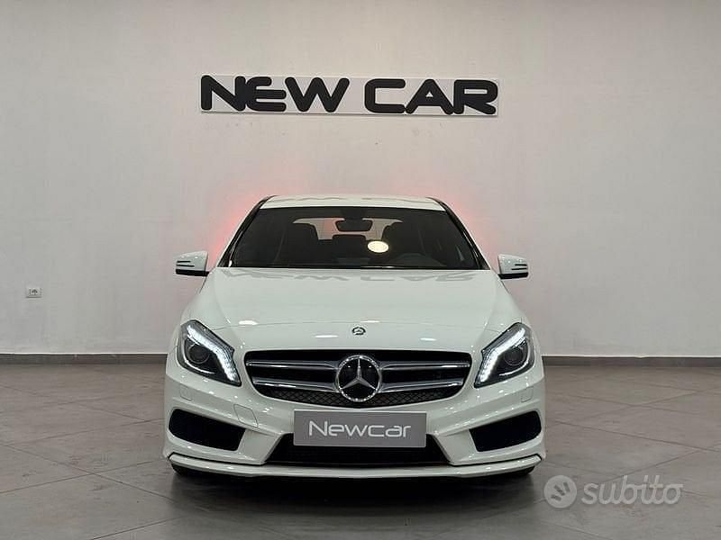 Usata Mercedes A180 Premium 109 CV (80 kW) 2015 Bianco Berlina