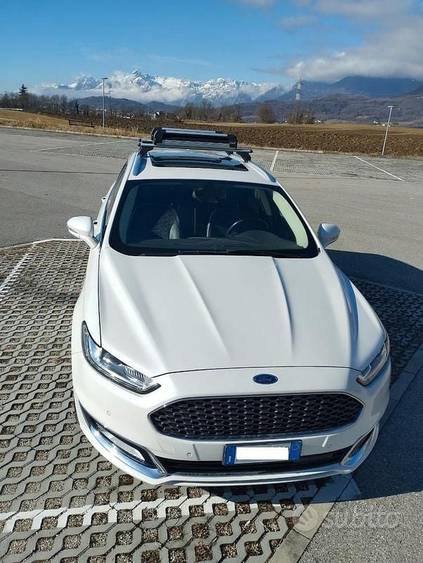 Bianco Usata 2016 Ford Mondeo Vignale Station wagon | 11.000 € (Ottimo prezzo) - Immagine 1/4
