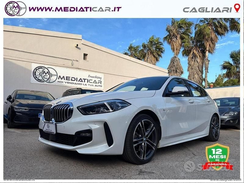 Bianco Usata 2020 BMW 118 M Sport Due volumi | 23.400 € (Molto cara) - Immagine 1/4