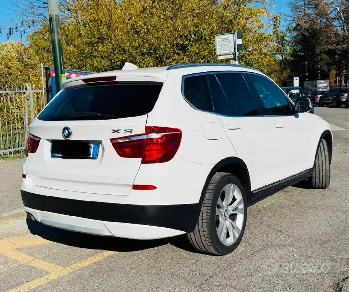 Usata BMW X3 184 CV (135 kW) 2012 Bianco SUV