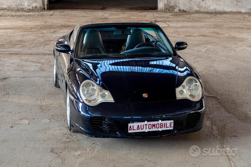 Usata Porsche 911 Carrera 4S Cabriolet 319 CV (234 kW) 2004 Blu Cabrio