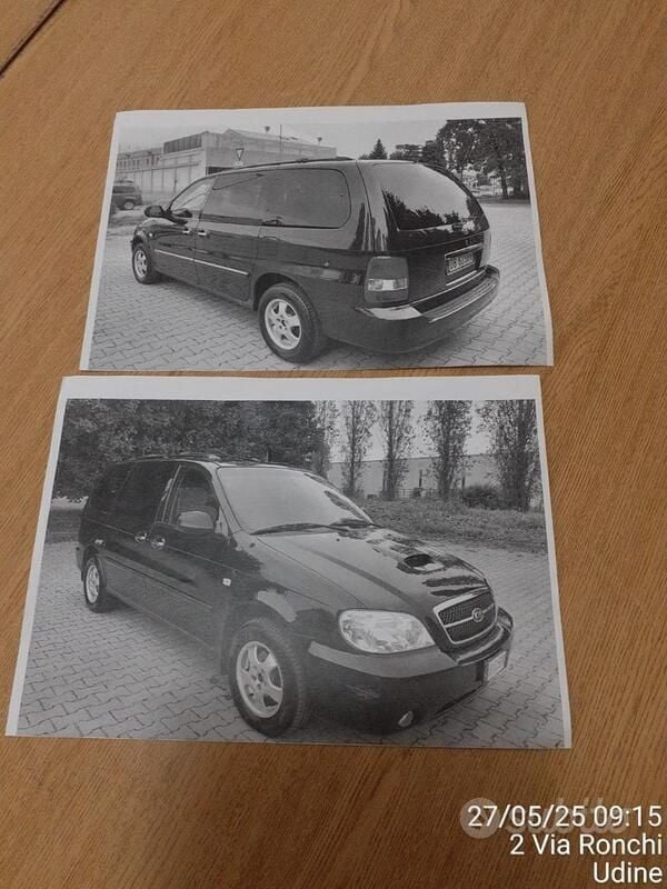 Usata Kia Carnival 126 CV (92 kW) 2006 Nero Monovolume