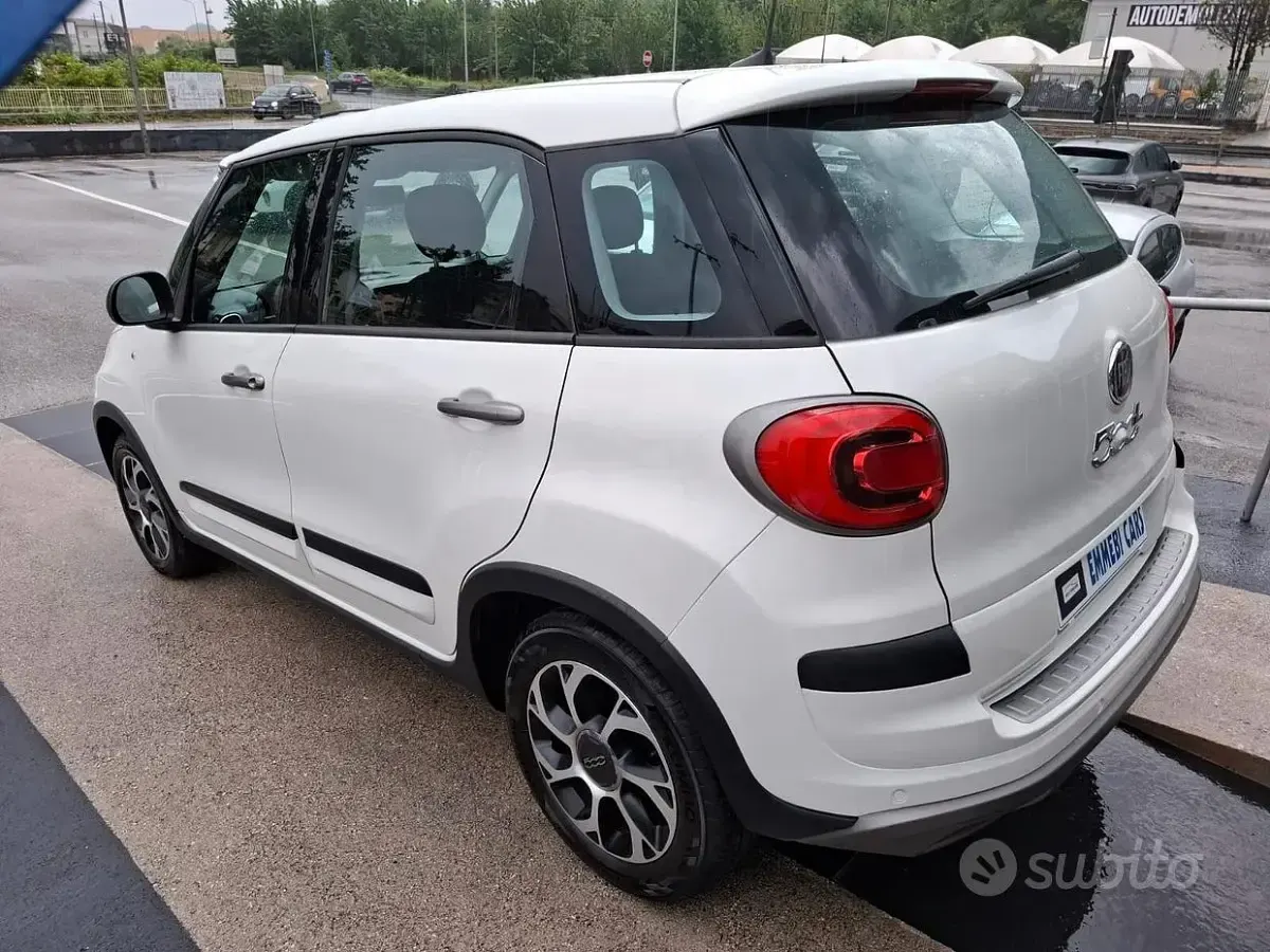 Usata Fiat 500L Cross 95 CV (69 kW) 2019 Bianco Monovolume