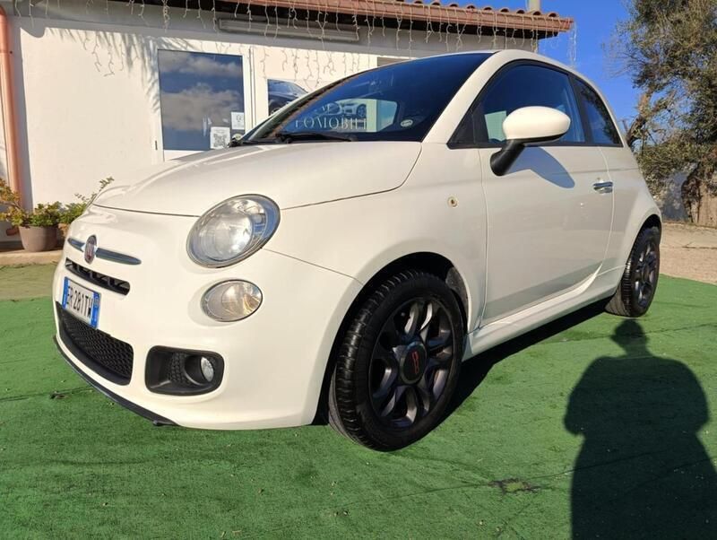 Bianco Usata 2013 Fiat 500 S Due volumi | 8900 € (Molto cara) - Immagine 1/4