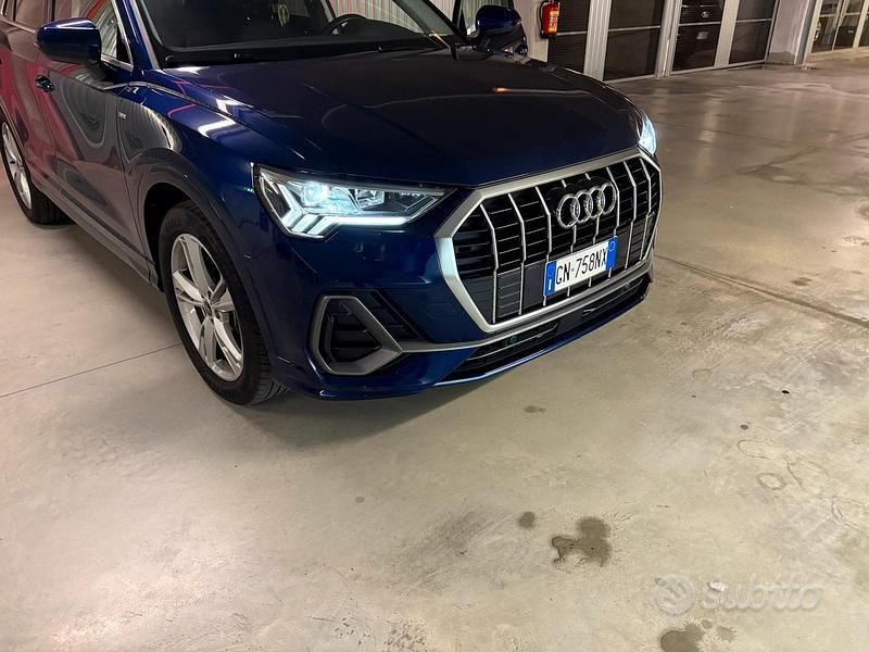 Usata Audi Q3 S-Line 150 CV (110 kW) 2023 Blu SUV