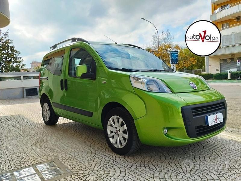 Usata Fiat Qubo Trekking 75 CV (55 kW) 2009 Verde Monovolume