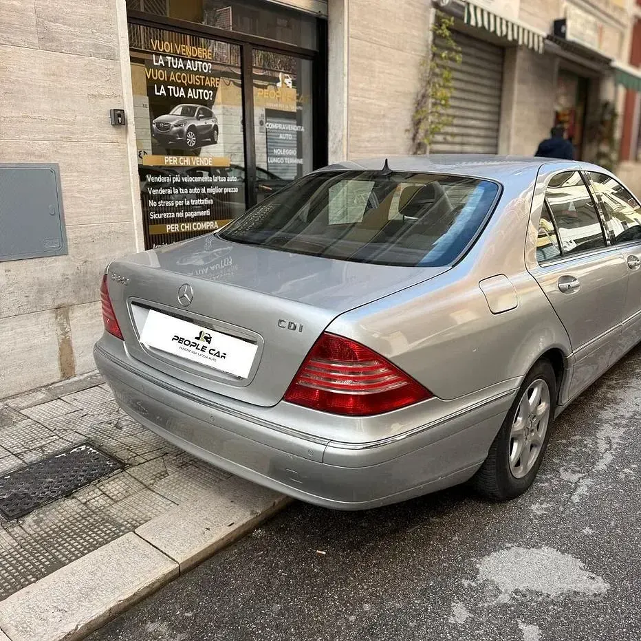 Usata Mercedes S320 204 CV (150 kW) 2003 Grigio Berlina