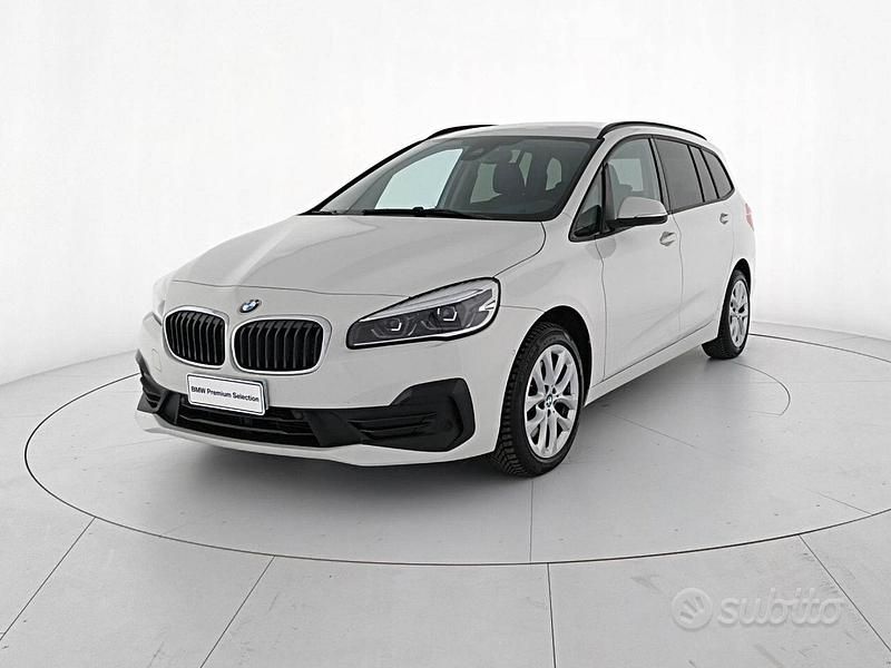 Bianco Usata 2022 BMW 218 Gran Tourer Advantage Monovolume | 19.900 € - Immagine 1/4