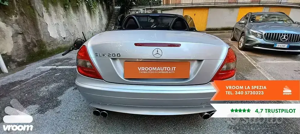 Usata Mercedes SLK200 163 CV (119 kW) 2007 Cabrio
