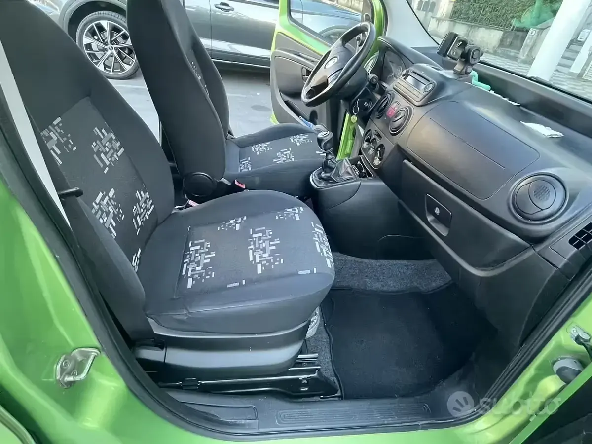 Begagnad Fiat Qubo Trekking 75 HK (55 kW) 2013 Grön Minibuss