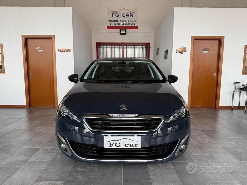 Usata Peugeot 308 Allure 150 CV (110 kW) 2015 Blu Station wagon