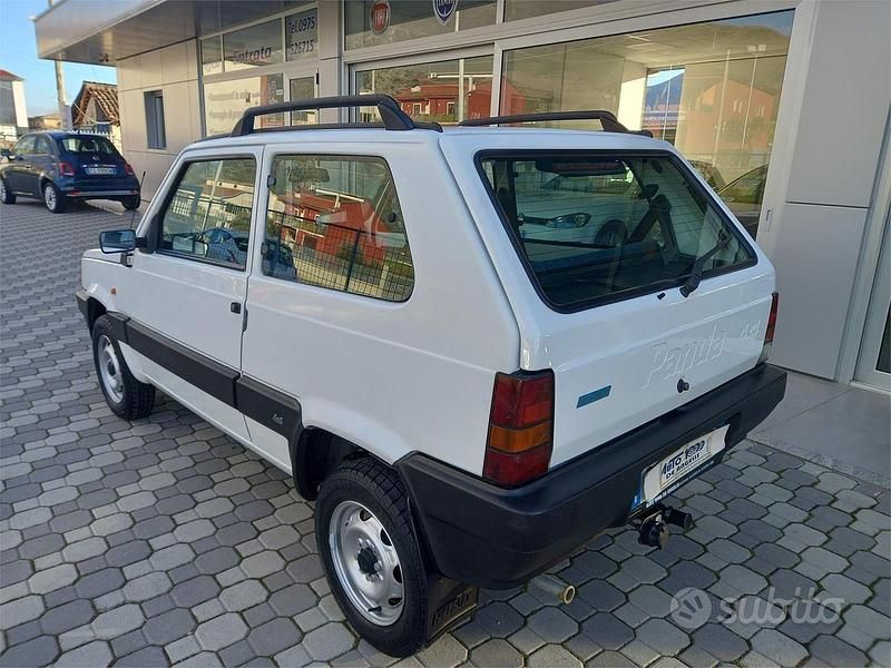 Usata Fiat Panda 4x4 Trekking 54 CV (39 kW) 2003 Bianco Utilitaria