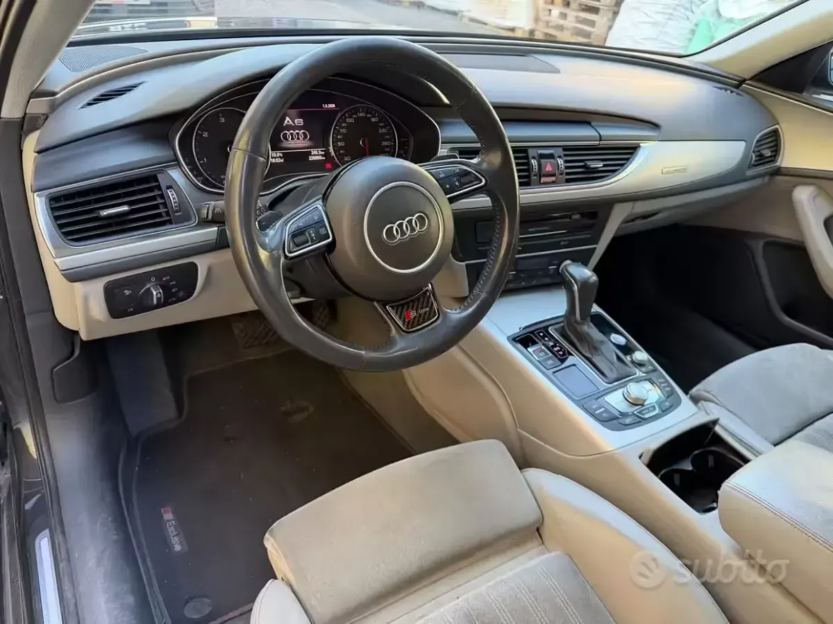 Usata Audi A6 190 CV (139 kW) 2016 Nero Station wagon