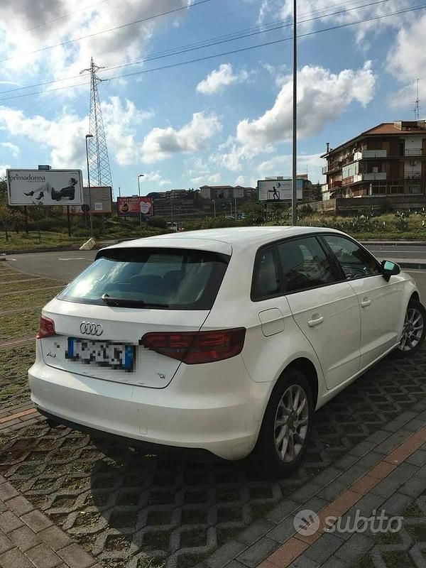 Usata Audi A3 2013 Bianco Berlina