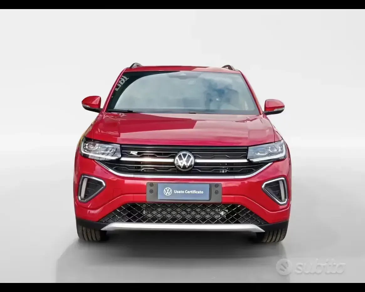 Nuova VW T-Cross R-line Plus 116 CV (85 kW) 2026 Rosso SUV
