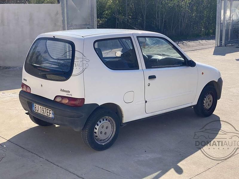 Usata Fiat Seicento 39 CV (28 kW) 1999 Bianco Utilitaria