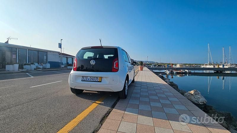 Usata VW up! 2014 Bianco Utilitaria