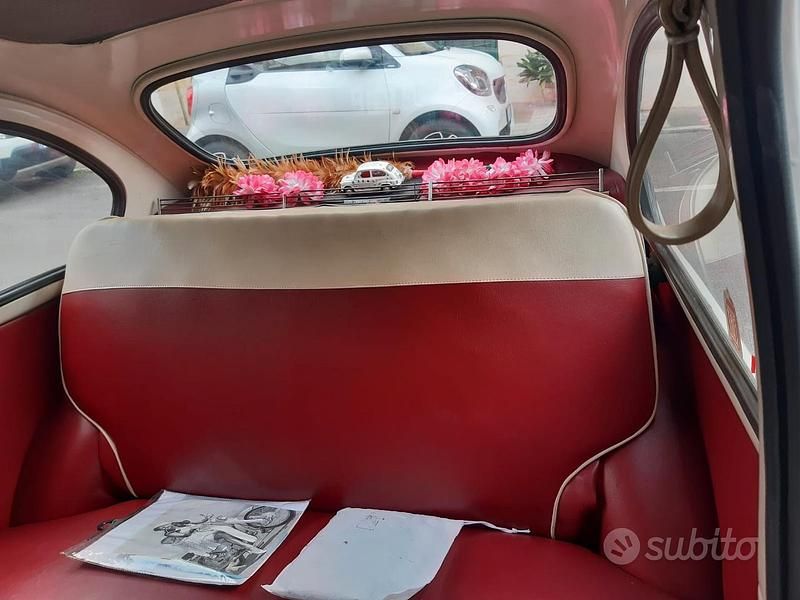 Usata Fiat 600D 1960 Bianco Berlina