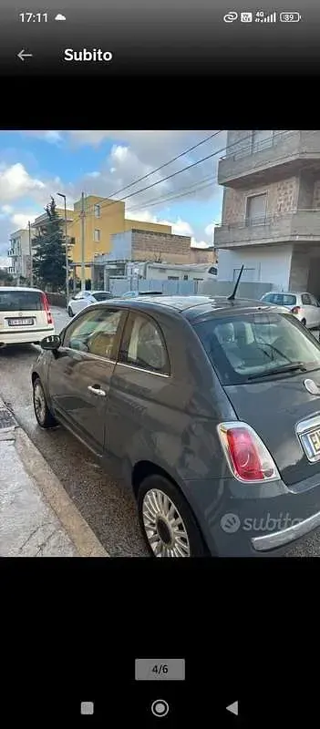 Usata Fiat 500 Lounge 69 CV (50 kW) 2012 Utilitaria
