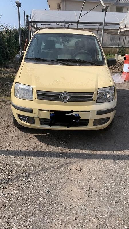 Usata Fiat Panda Dynamic 2008 Giallo Utilitaria