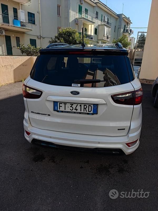 Usata Ford Ecosport ST-Line 125 CV (91 kW) 2019 Bianco SUV