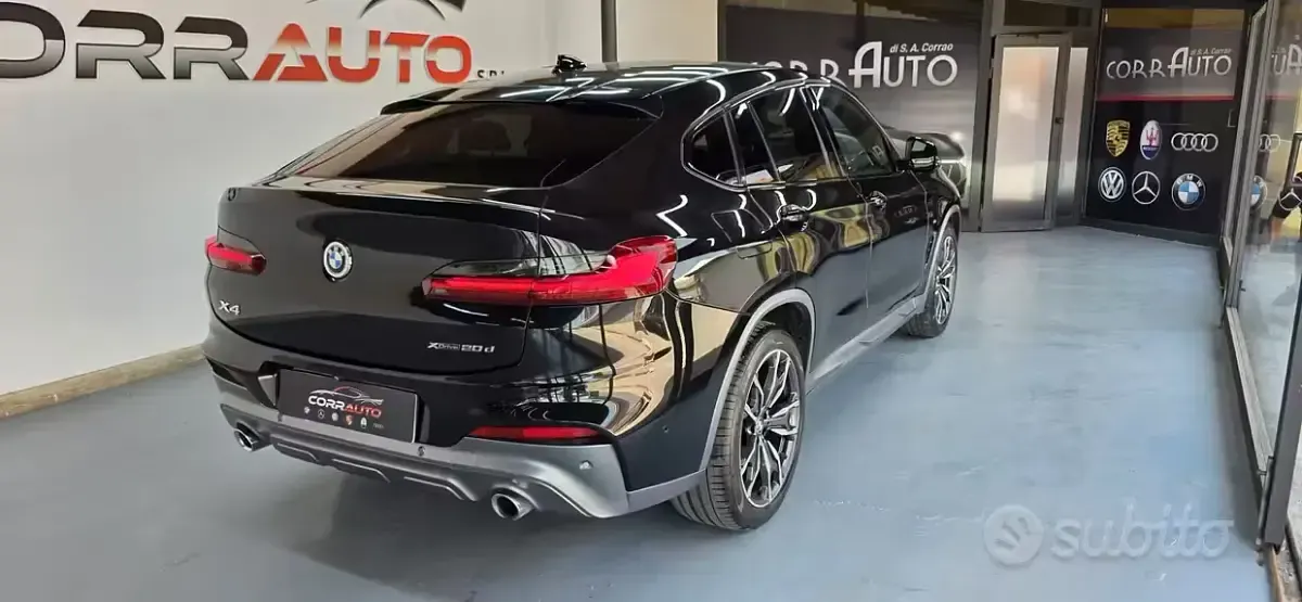 Usata BMW X4 M Sport 190 CV (139 kW) 2019 Bluazzurro SUV