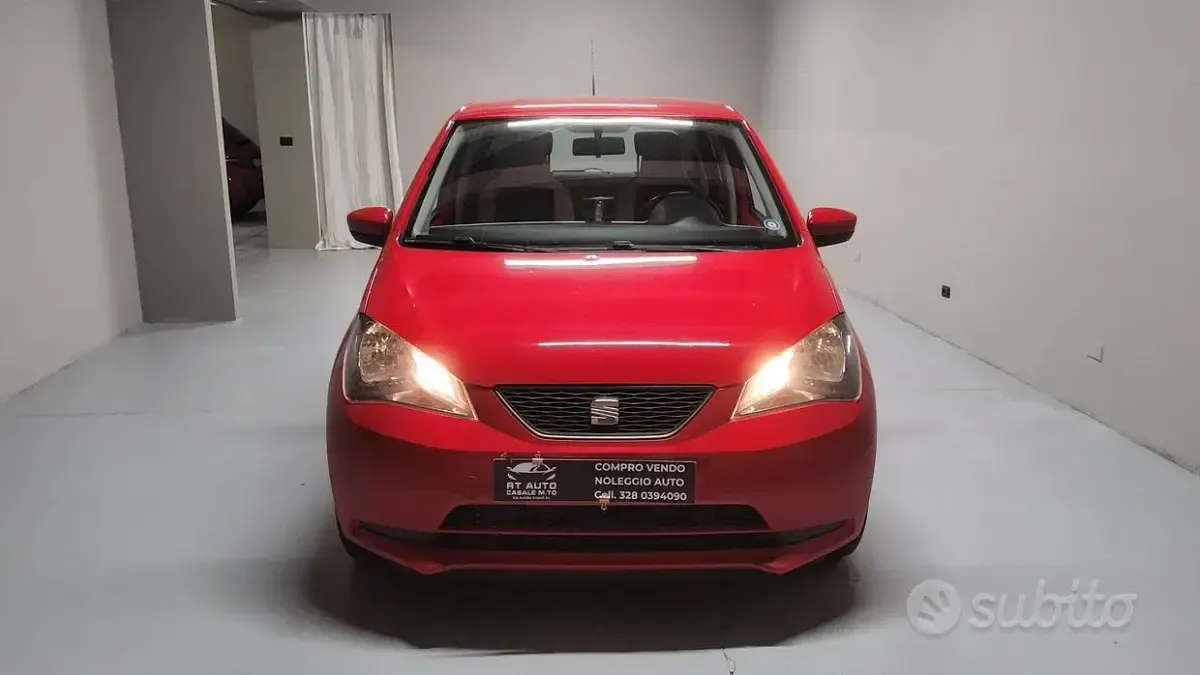 Usata Seat Mii Reference 60 CV (44 kW) 2012 Rosso Utilitaria