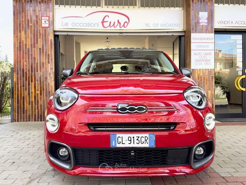 Usata Fiat 500X Sport 120 CV (88 kW) 2022 Rosso SUV