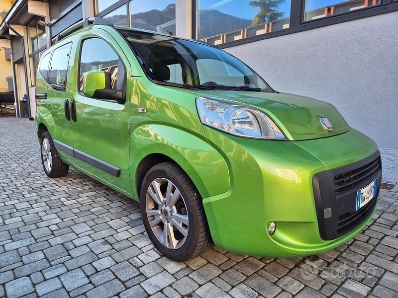Usata Fiat Qubo Trekking 75 CV (55 kW) 2009 Verde Monovolume
