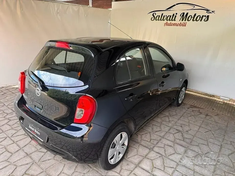 Occasion Nissan Micra Acenta 80 PK (58 kW) 2015 Zwart Hatchback