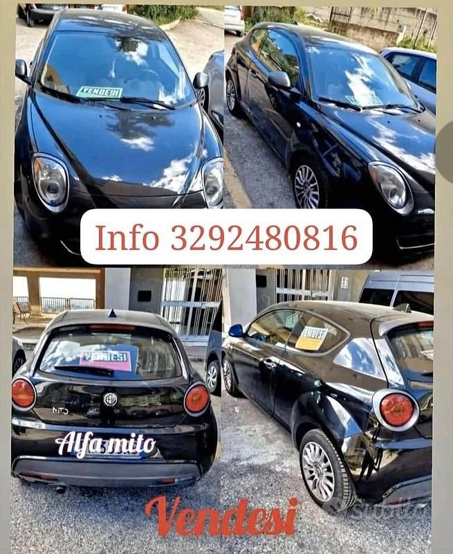 Usata Alfa Romeo MiTo 2014 Nero Utilitaria