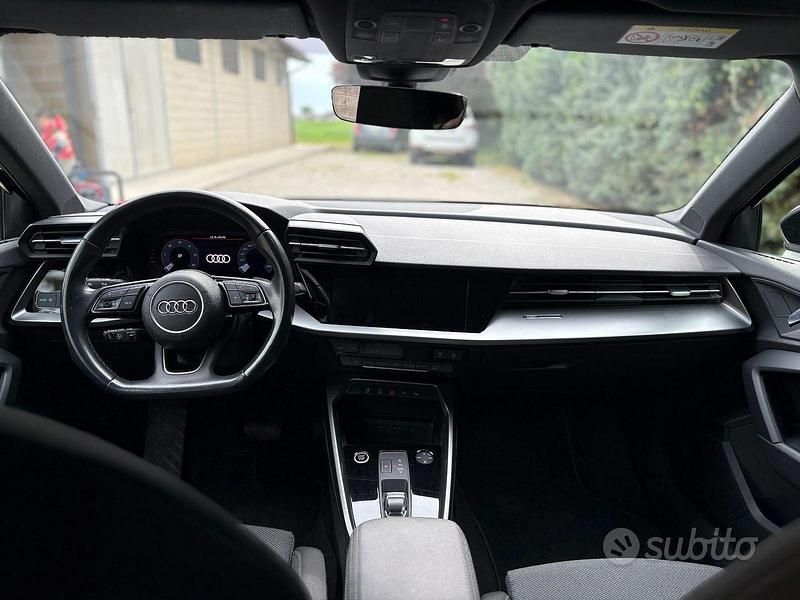 Usata Audi A3 150 CV (110 kW) 2022 Nero Berlina