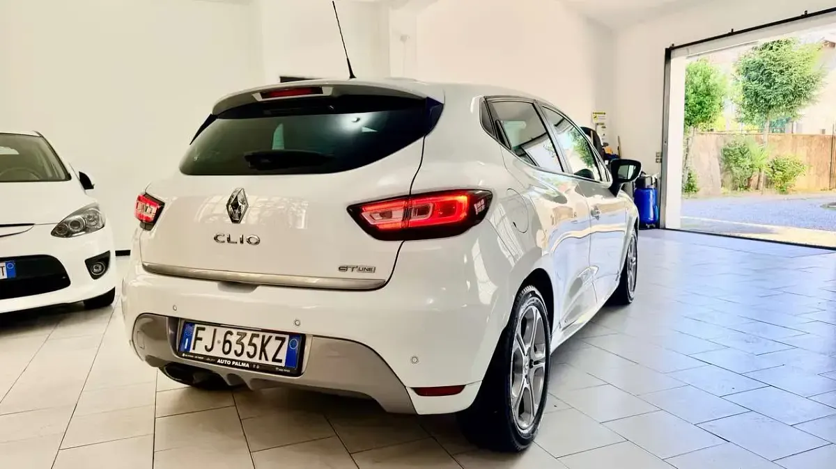 Usata Renault Clio IV GT-Line 120 CV (88 kW) 2017 Bianco Berlina