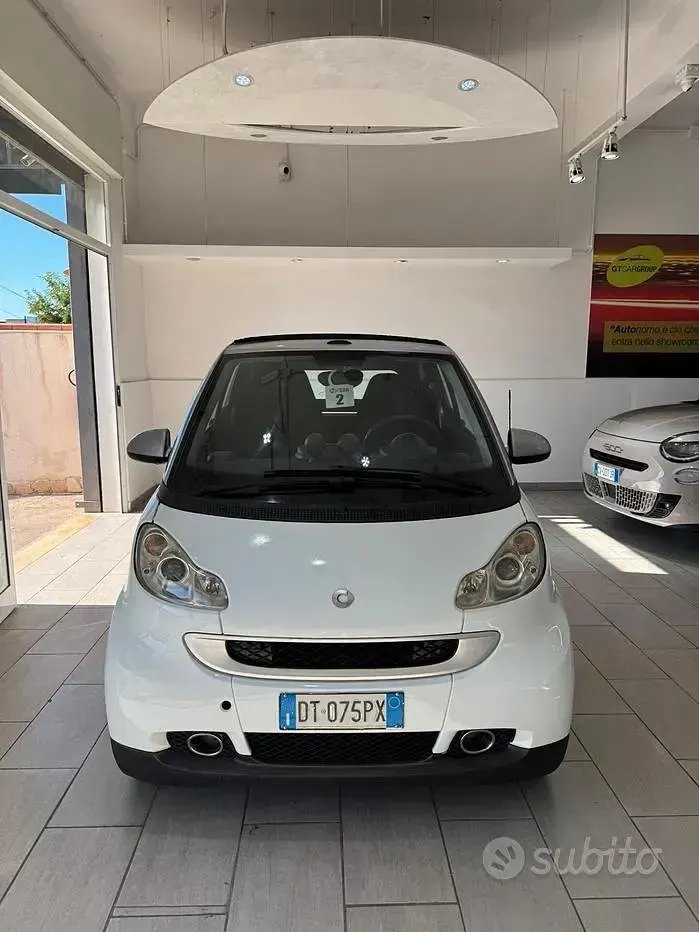 Usata Smart ForTwo Cabrio Passion 84 CV (61 kW) 2009 Bianco Cabrio
