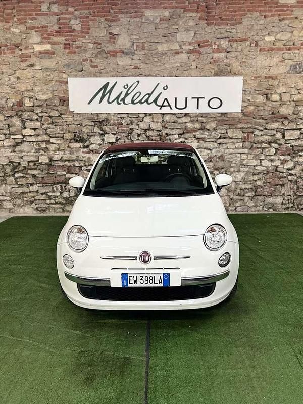 Usata Fiat 500 Lounge 69 CV (50 kW) 2014 Bianco Cabrio