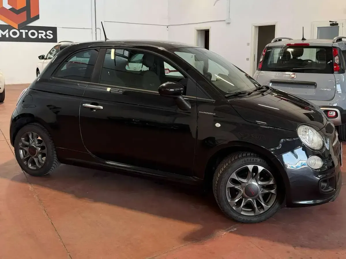 Usata Fiat 500 S 69 CV (50 kW) 2016 Nero Utilitaria