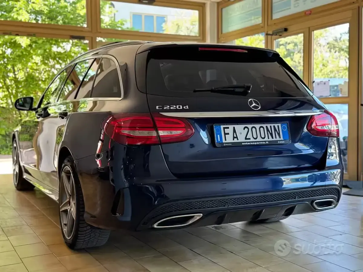 Gebraucht Mercedes C220 Premium 170 PS (125 kW) 2016 Blau Kombi