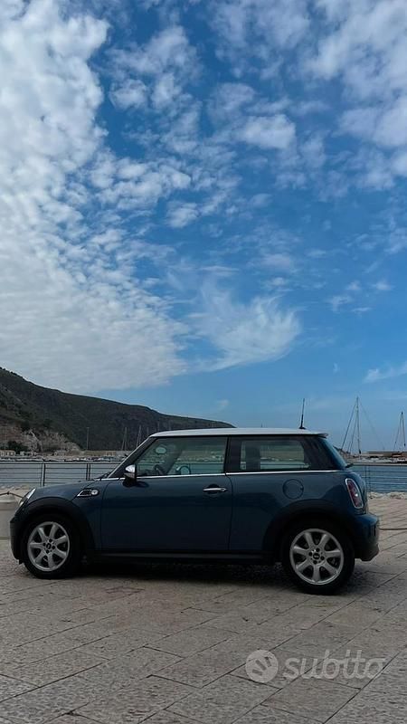 Usata Mini Cooper Coupé 122 CV (89 kW) 2010 Blu Coupé