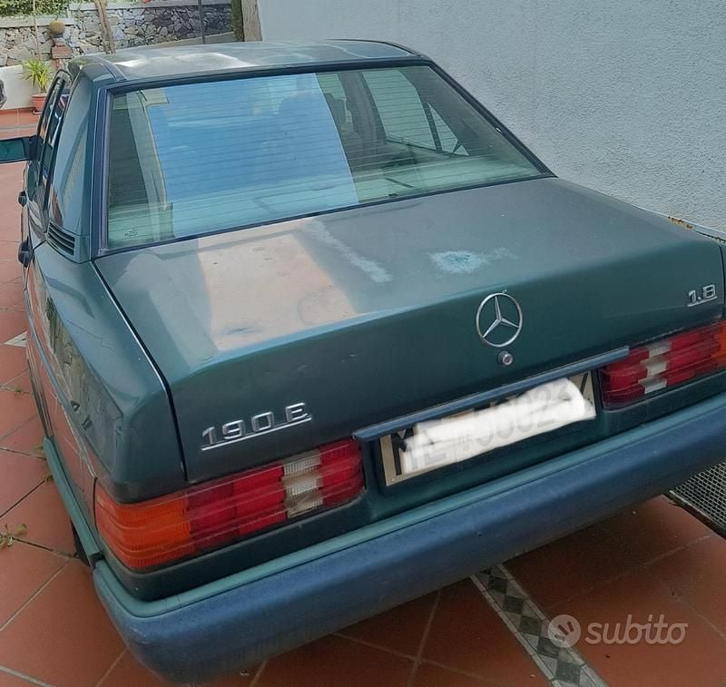 Usata Mercedes 190 1991 Verde Berlina