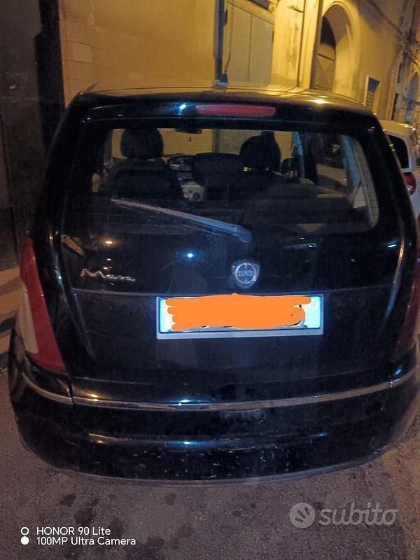 Usata Lancia Musa 2010 Nero Monovolume