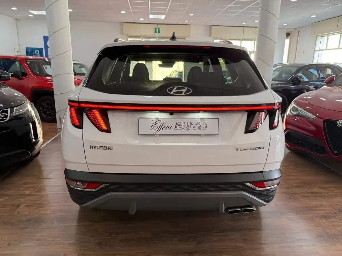 Usata Hyundai Tucson 135 CV (99 kW) 2023 Bianco SUV