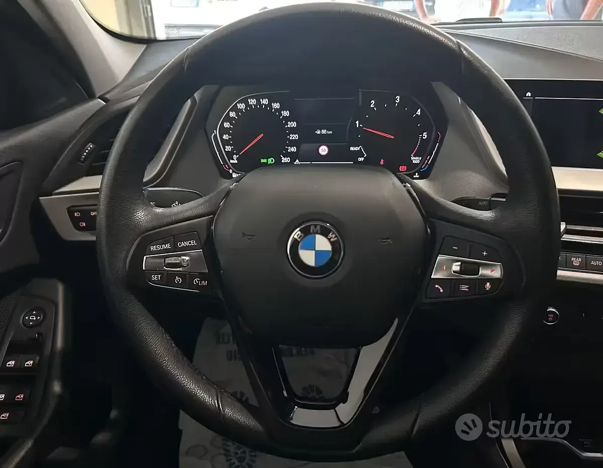 Usata BMW 116 Advantage 150 CV (110 kW) 2020 Nero Utilitaria
