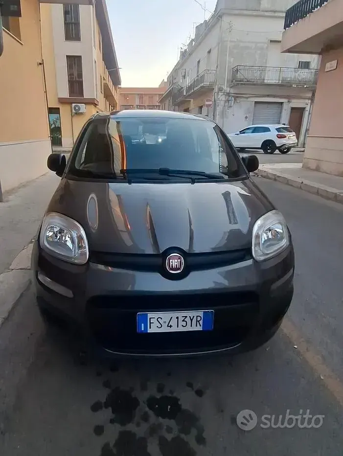 Usata Fiat Panda 69 CV (50 kW) 2018 Marrone Utilitaria