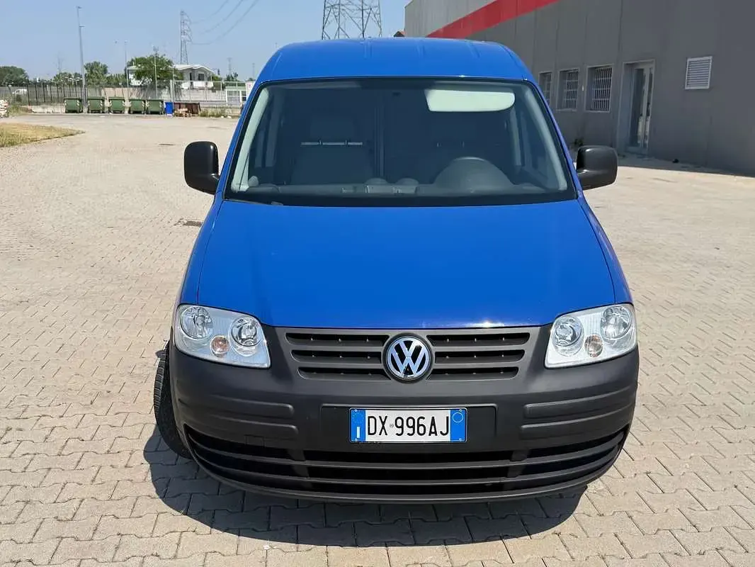 Usata VW Caddy 109 CV (80 kW) 2010 Blu/azzurro Monovolume