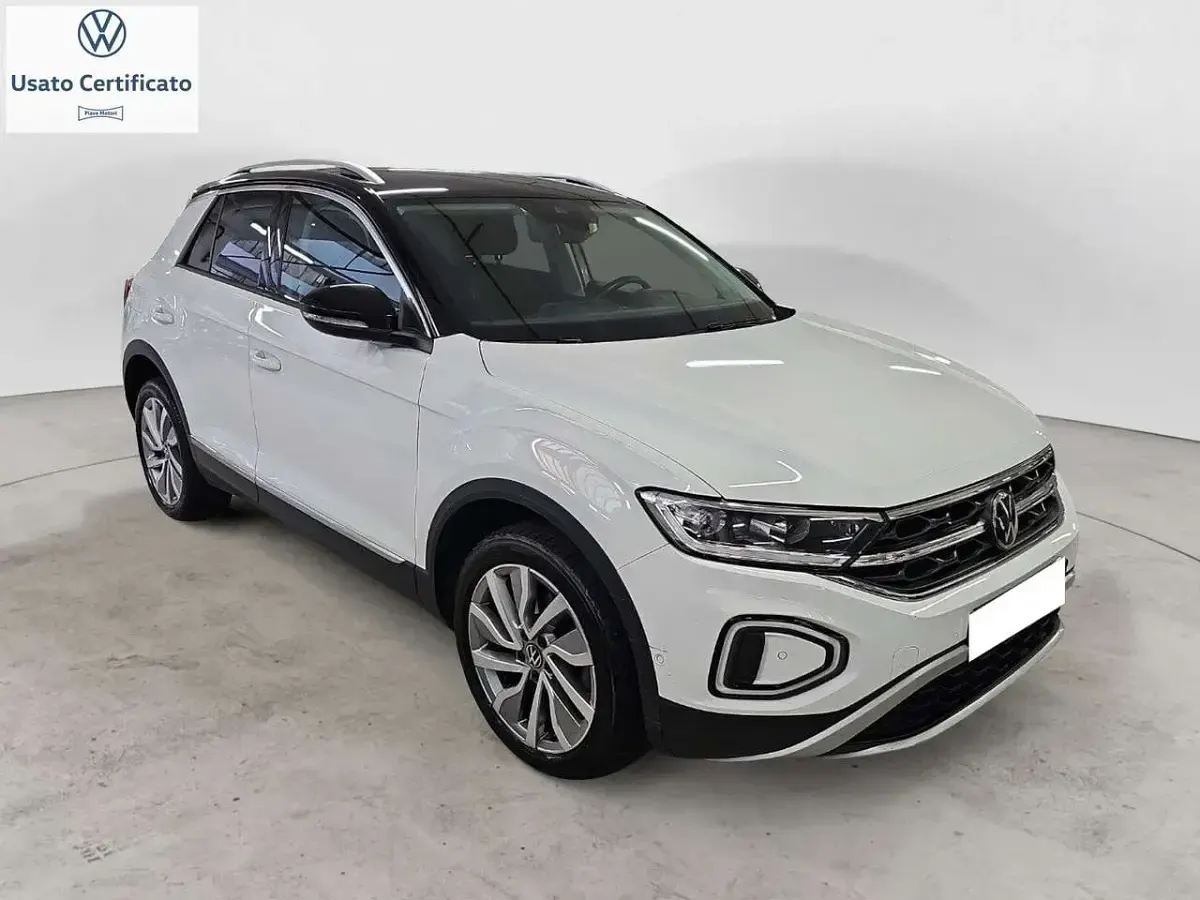 Usata VW T-Roc Style 150 CV (110 kW) 2023 Bianco SUV
