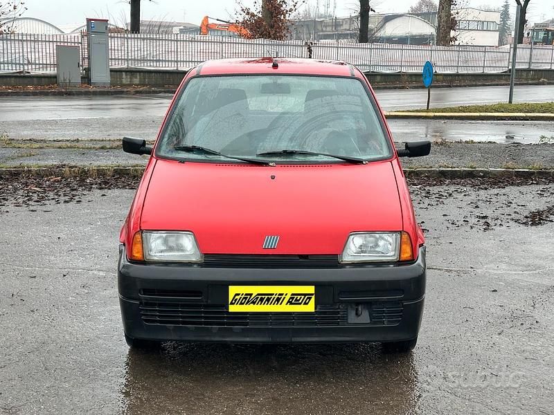 Usata Fiat Cinquecento 39 CV (28 kW) 1997 Rosso Utilitaria