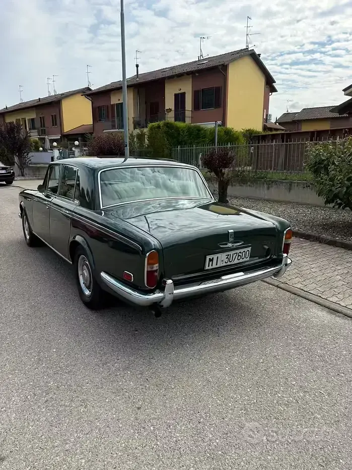 Usata Rolls Royce Silver Shadow 1970 Verde Berlina