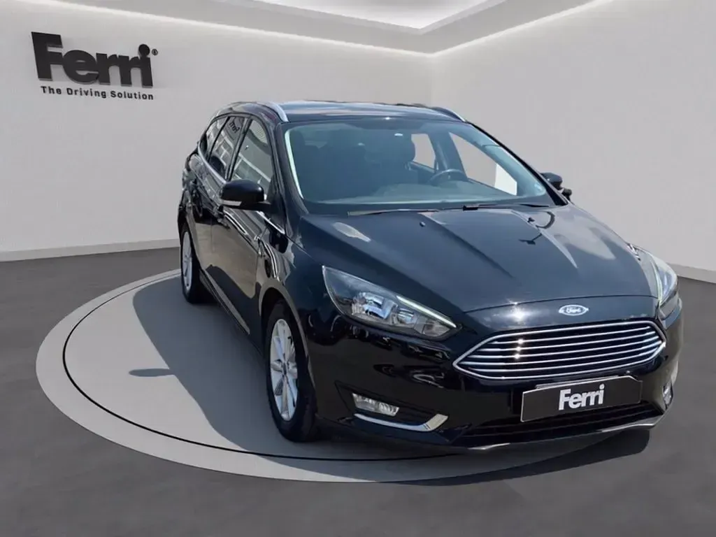 Usata Ford Focus Titanium S 120 CV (88 kW) 2018 Nero Station wagon