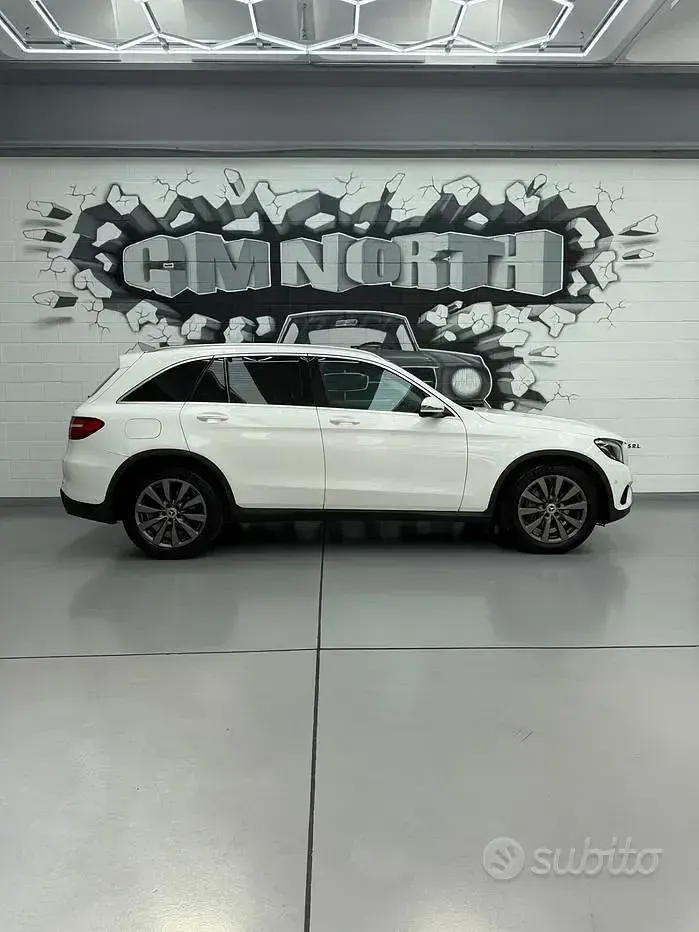 Usata Mercedes GLC220 Business 170 CV (125 kW) 2015 Bianco SUV