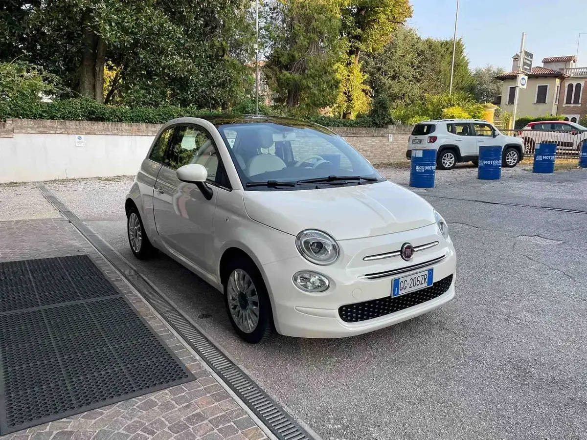 Usata Fiat 500 Lounge 69 CV (50 kW) 2020 Bianco Utilitaria
